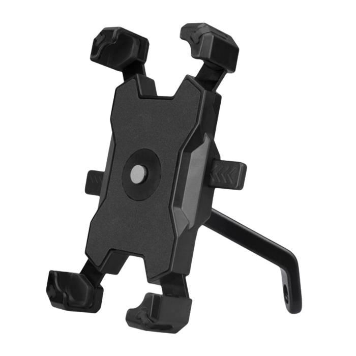 Support Téléphone Vélo Lixada – Réglable En Alliage D'aluminium, Compatible Avec Guidon 25,4/31,8 Mm, Pour IPhone/GPS 3,6-6,2 Pouces