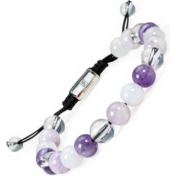 Bracelet Pierres Naturelles Yvelise 8mm - Lithothérapie - Qualité AAA