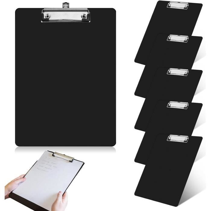 Porte Document Rond Porte-documents A4 - Lot de 5 - Pince en métal - Bords arrondis ...