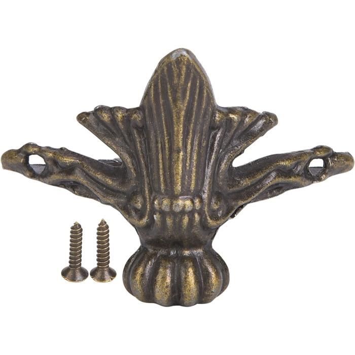 Pieds De Meuble Vintage 10 Pièces, Pieds Décoratifs Pieds Coffre, Box Pieds Jambe En Alliage De Zinc En Bois Box Pieds Jambe Quincaillerie Meubles J | Leroy Merlin