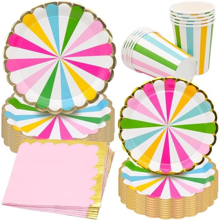 12 Pièces Assiettes En Papier Blanches Assiettes De Vaisselle Assiettes