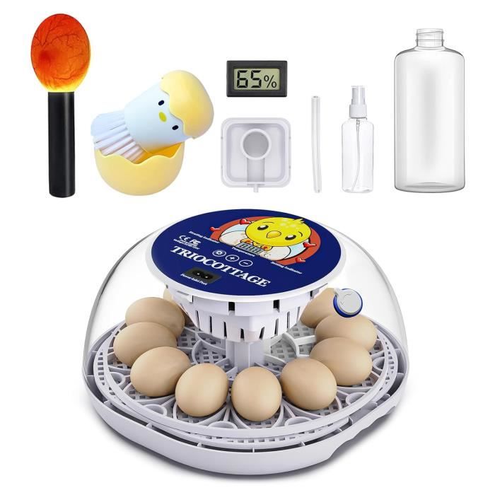 Hethya Incubateur D'œuf Couveuse Automatique, Retournement Automatique