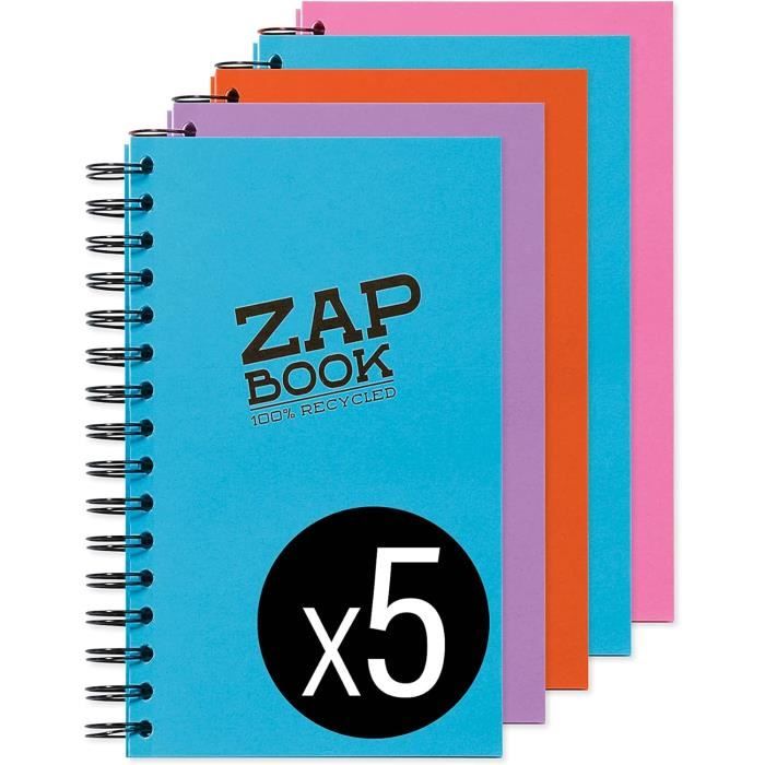 Carnets De Croquis à Spirales à Couverture Rigide Pour Artistes, Format A3, A4, A5, 160 G/m², Papier à Dessin Blanc Recyclé. 60 Pages/30 Feuilles (A4A5-2Pack