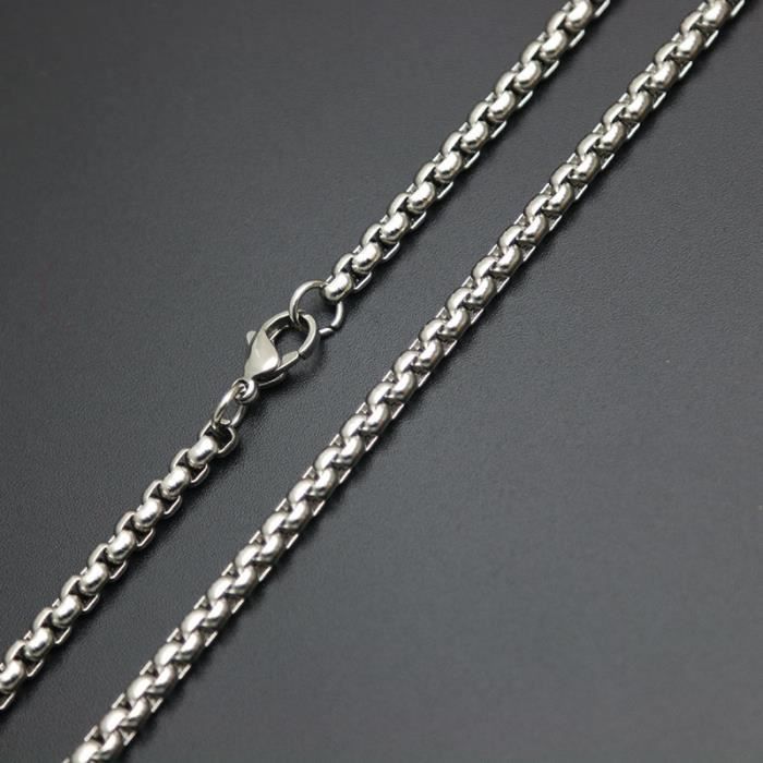 Chaine Acier Homme 50 Cm Cdiscount