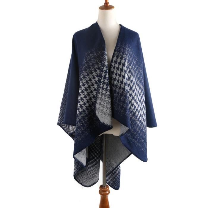 nouveau design handicaps structurels extrêmement unique Poncho Châle pour Femme Automne Hiver nouveau design handicaps structurels extrêmement unique Poncho Châle pour Femme Automne Hiver