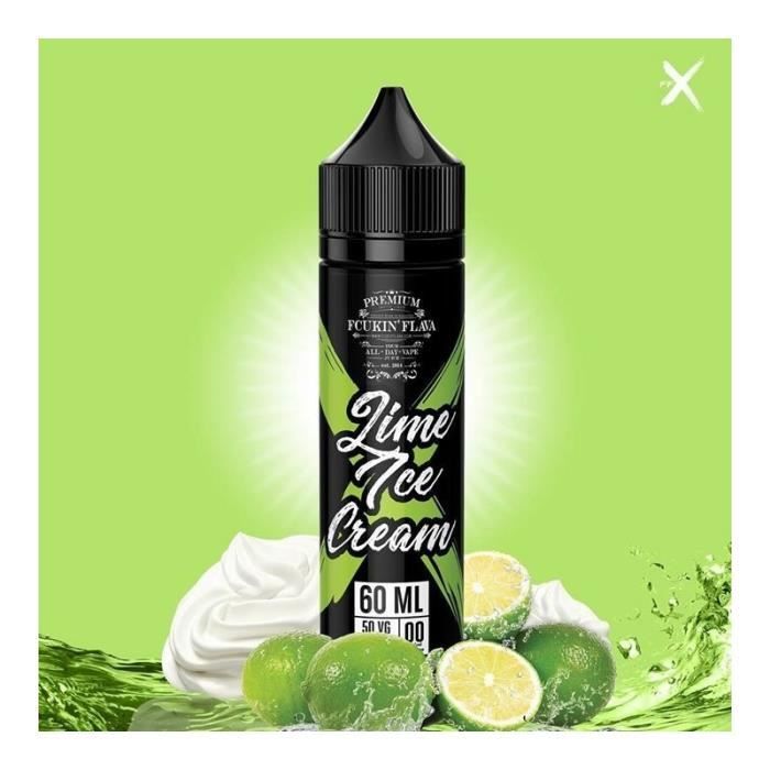 elfbar nachfüll pod läuft aus E-Liquide Lime Ice Cream by FFX de Fcukin Flava 0mg 60ml - AMAVAPE