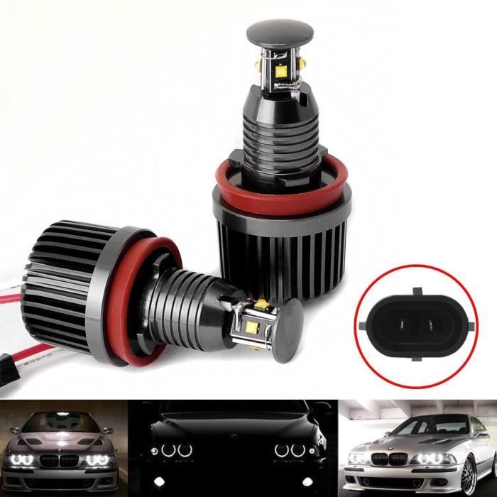 2/ pi/èces H8/ Angel Eyes ampoules lumi/ères LED Blanc Halo Anneaux CREE 120/ W