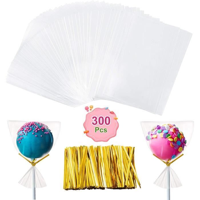 300 Sachets Autocollants Transparents Pour Bonbons D'Halloween - 6 Modèles Fantaisie, Pratique Et Réutilisable