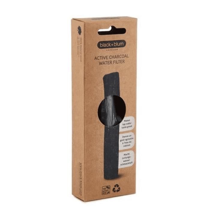 BLUM Filtre à Charbon dhydratation BLACK 12 cm Longue durée 6 Mois Bois Naturel Tradition Japonaise Noir 