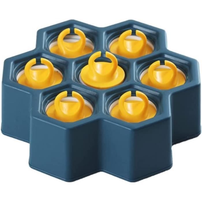 6 Cellules En Forme De Poisson Glace à L'Eau Moules, Plastique Sucette Fabricants, La Reine Des Neiges Crème Moule, Pop Fabriquant, à Fabriquant