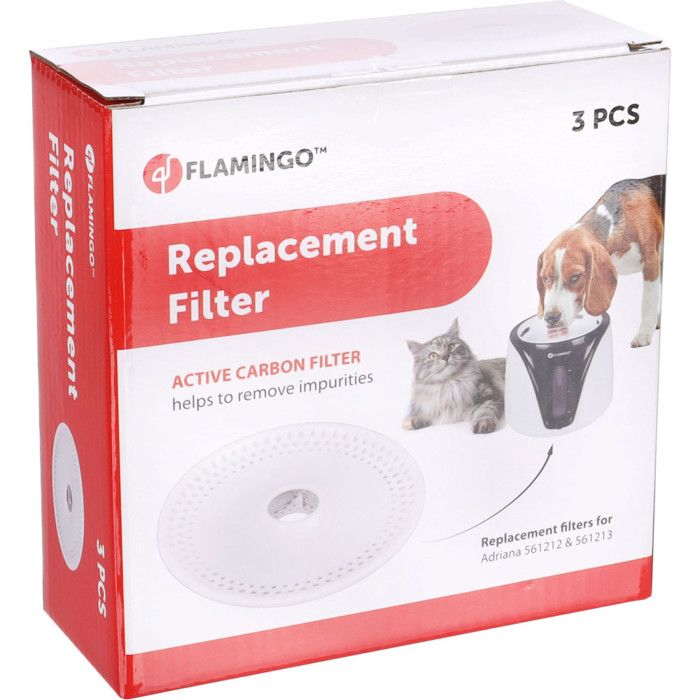 Comparer les prix de Filtre distributeur automatique d'eau Flamingo Adriana