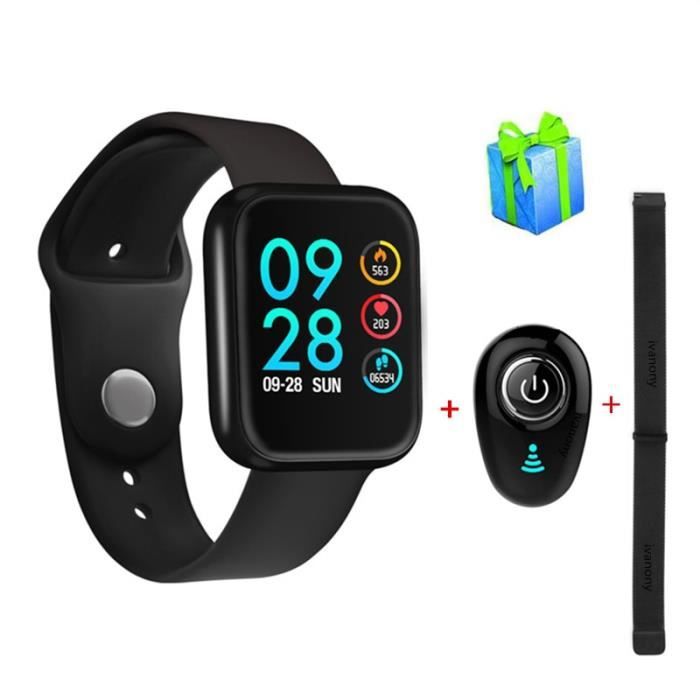 Montre Connectée Fitness Tracker – Bracelets Métal Et Silicone, Boîte Scellée