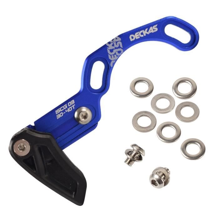Guide Chaîne VTT ISCG03/ISCG05 BESNIN - Protecteur Aluminium CNC Pour 1x 32-40T, Anti-Déraillement Robuste