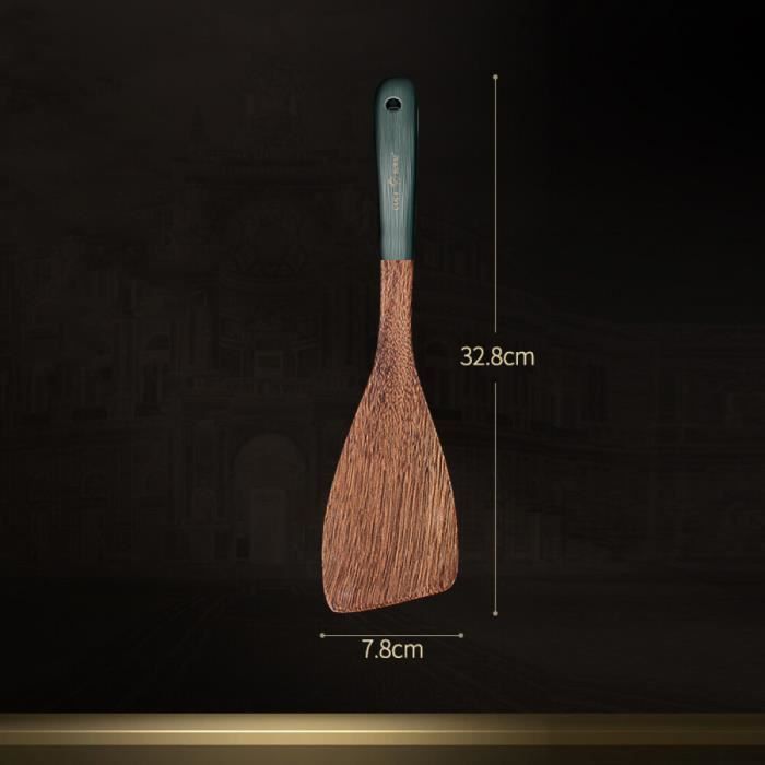 HOLIDYOYO Cuillère à Filtrer Inoxydable Louche à Friture Pâtes Avec Poignée Anti-brûlure Outil De Cuisine Pratique Pour Huile Nouilles Et Légumes