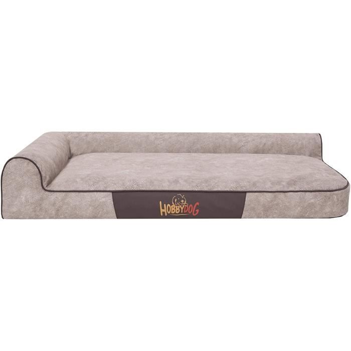 Meilleurs prix pour Bjird Panier pour Chien Lit Pour Chien, Housse en Cordura Amovible (Lavable à 30°) Petits & Grands Chiens  115 x 80 cm beige