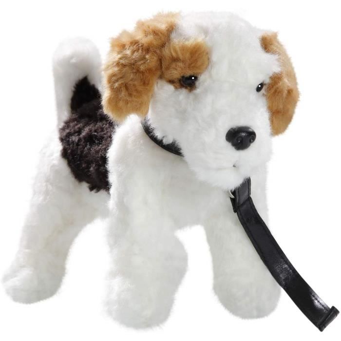 Carl Dick Peluche Fox Terrier Avec Laisse De Chien 26cm Jouet 3484 3296 Cdiscount Jeux Jouets