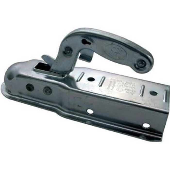 Poignée D'Attelage Remorque Acier Galvanisé - Compatible 2" Et 1-7/8", Anti-Dérapante, Pour VR, Bateau, Caravane - 3
