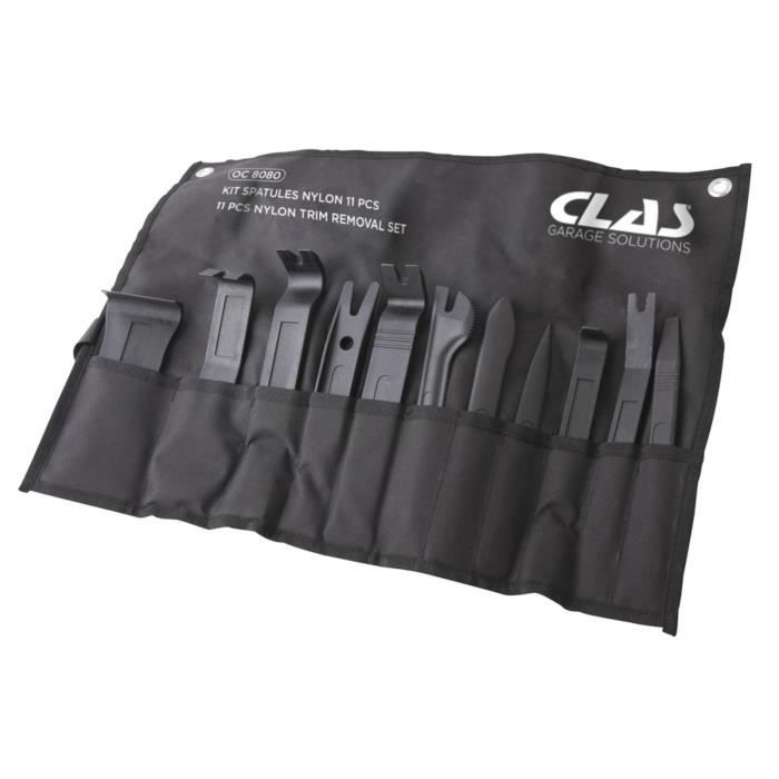 Kit spatules nylon 11 pcs - OC 8080 - CLAS Equipements