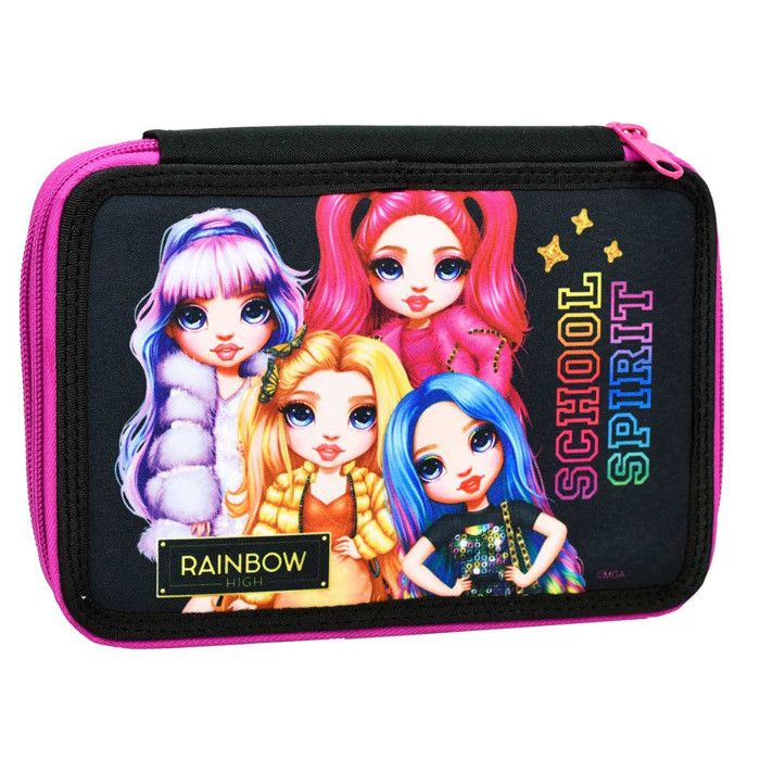 Safta Trousse Double Rainbow High 21 X 8 X 6 Cm - Multicolore, Modèle 812220513