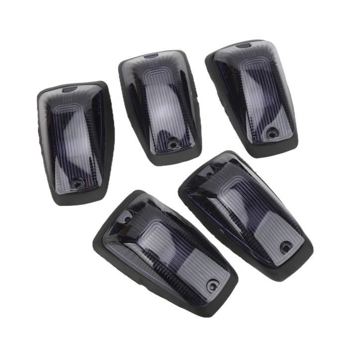 Lot De 5 Feux De Repère Supérieur De Cabine - Ampoule Ambre 10 SMD - 12V - Références 11516638, 15599040, Etc.