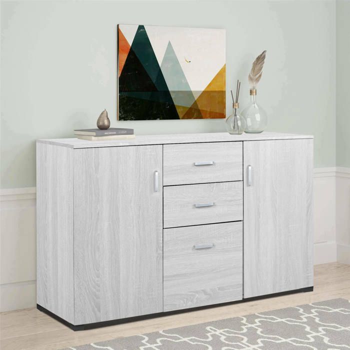 Buffet Benidorm 120x40h825 cm gris