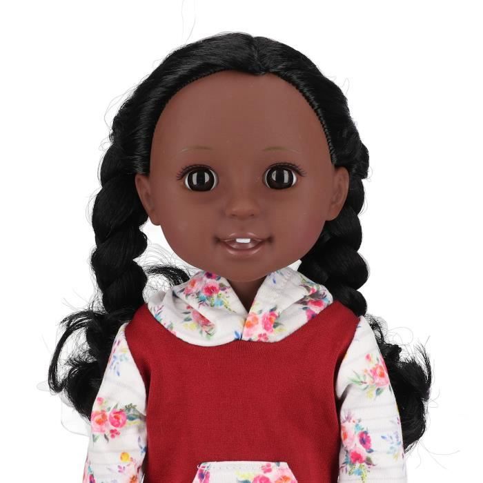 Ensemble 2 Pièces Bébé Fille Automne-Hiver – Haut Col Poupée Fleur 3D + Pantalon Élastique (9 Mois-4 Ans)