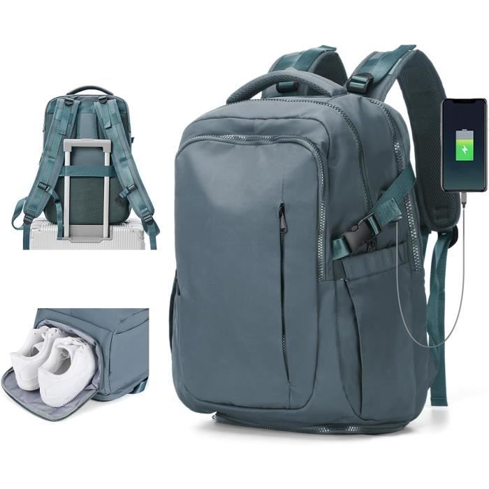 Sac De Voyage à Roulettes Ricardo Beverly Hills - 30 Pouces - Bleu/Gris - Occasion