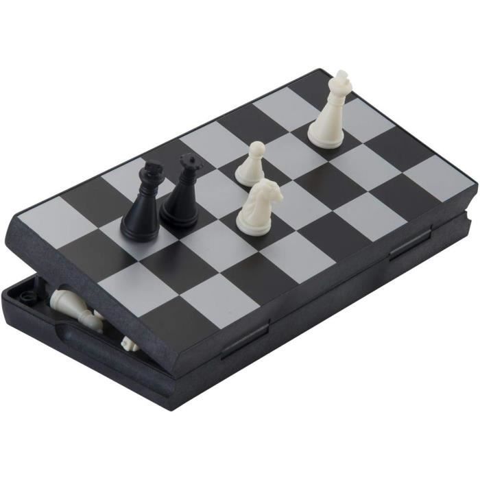 Jeu Échecs Voyage Magnétique Pliable Jeu De Plateau Pour Voyage[x871