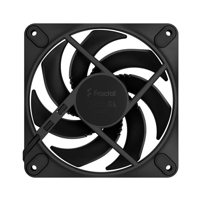 Ventilateur PC – FRACTAL DESIGN – Momentum 12 – FDB – Contrôle PWM – Pales balayées qui réduit le bruit – Noir