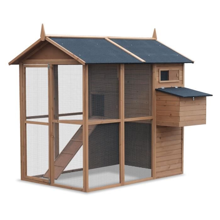 Poulailler Chicken Duplex 6 8 Poules Achat Vente Poulailler Poulailler Chicken Duplex 6 Cdiscount