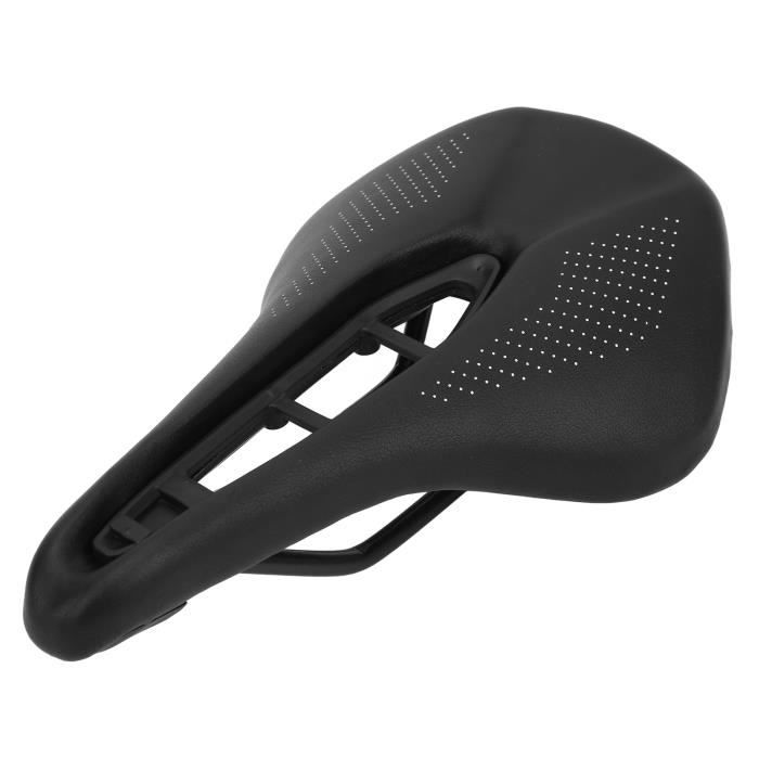 Selle Vélo Route Imprimée 3D Carbone - Creuse Respirante, Légère 235g, Compatible Universel