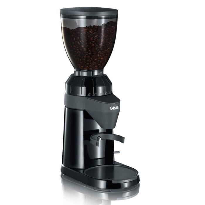 Moulin à café électrique - GRAEF CM802 - 40 niveaux de mouture - Noir