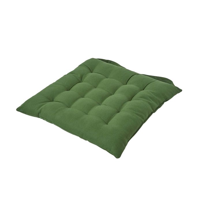 Galette de Chaise épaisse et matelassée VALAYANS - Bleu Pétrole - 40x40