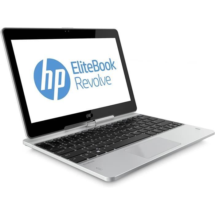 Top achat PC Portable PC Portable HP EliteBook Revolve 810 G2 - i5 1.7Ghz 8Go 128Go SSD 11.6" Tactile Wifi W10 pas cher