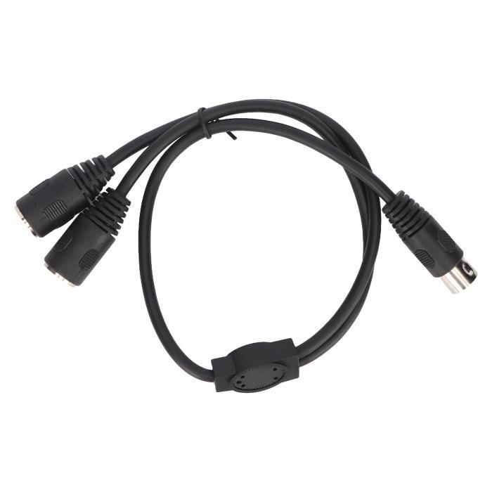 Câble Cassette Pour Acorn BBC Micro (7 Broches DIN Vers 2 X Jack 3.5mm & 2.5mm)