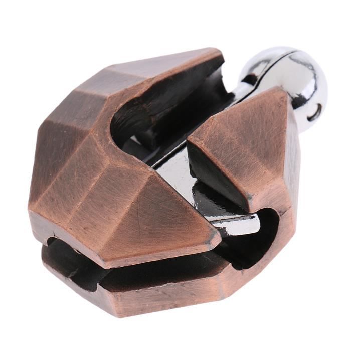 Cassetête en Métal Brain Teaser Puzzle Jeux de Patience Jouet Éducatif