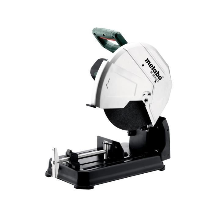 Tronçonneuse à métaux - METABO - CS 24-355 S - 2400 W - Fixation rapide - Inclinaison réglable