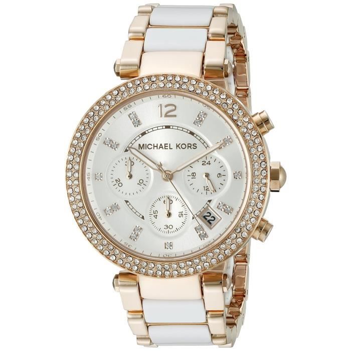 Montre michael shop kors doré