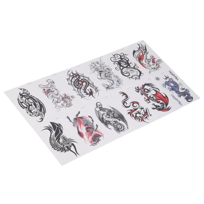 Withosent 36 Pièces Accessoires De Noël – Bonnets, Tatouages, Serre-Têtes, Lunettes – Coffret Cadeau Rouge