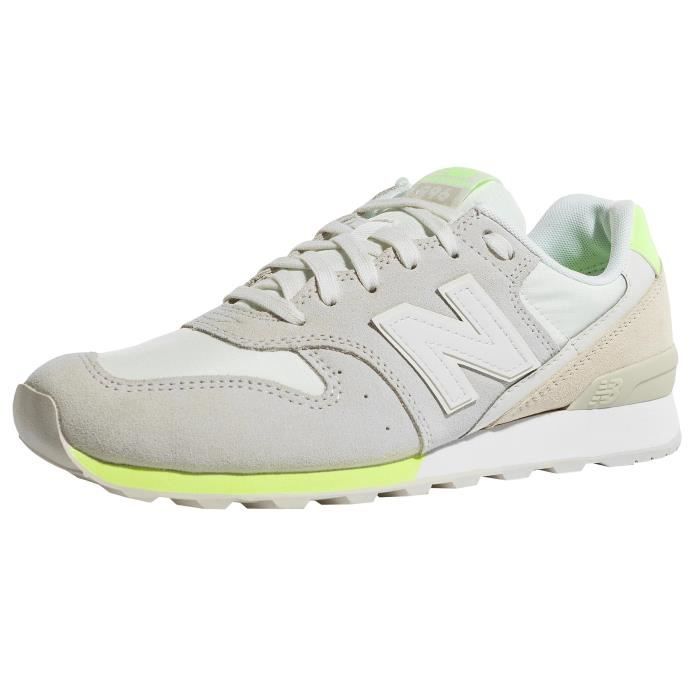 Baskets Femme New Balance WR996 D STG Gris Lacets Textile Gris Cdiscount Chaussures