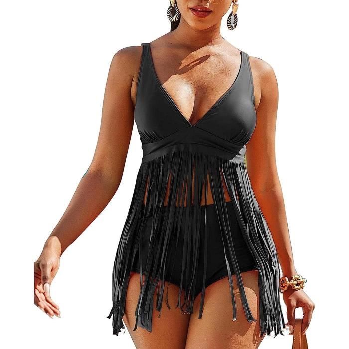 Fringe 2 piece swimsuit deals
