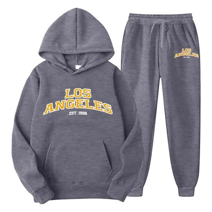 Survtement Homme 2 Pices Manches Longues Lettres Imprim Sweat  ...