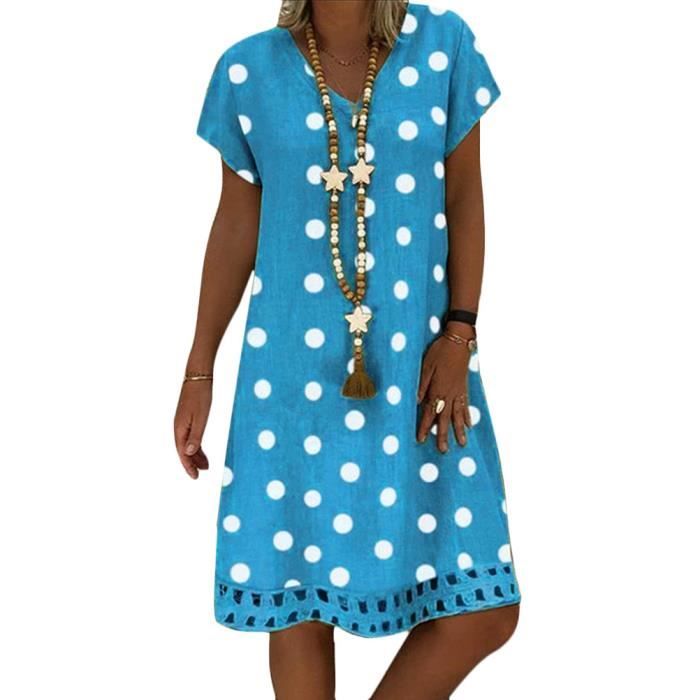 Robe discount été lin