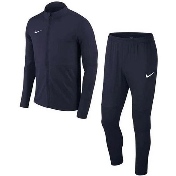 Jogging Homme Nike Dry Marine - Manches longues - Respirant - Bleu