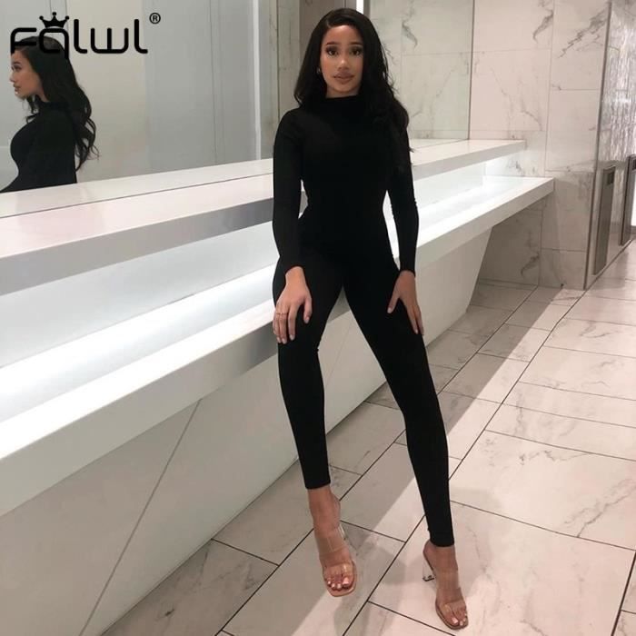 Combinaison Femme Vertvie - Manches Longues, Scrunch Butt, Moulante, Pour Yoga Et Sport
