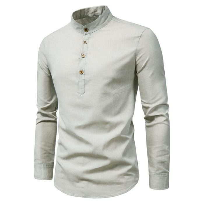 Chemise SLIM marine imprimé géométrique EASY CARE Homme