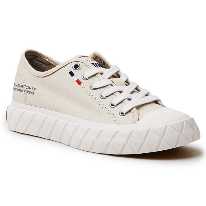 Palladium Chaussures Femme PALLADIUM Ace Cvs Beige - Lacets - Textile