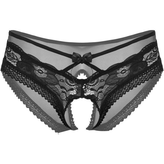 Homme en sous vetement dentelle top