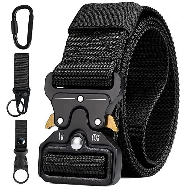 Ceinture Hommes Tactique Ceintures de Travail en Nylon Robustes