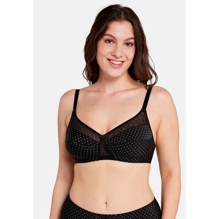 Soutien-Gorge Sans Complexe Coton Bio - Bonnet C à G, Armatures, Dentelle